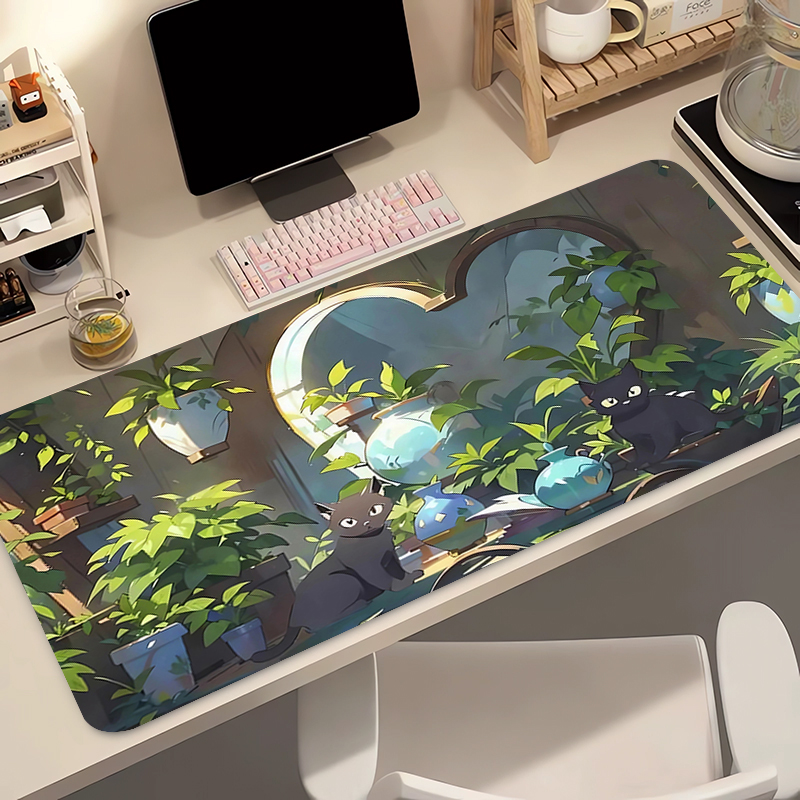 Kawaii Black Cat Silicone Soft - Gaming Accessories Women avaliação e preço