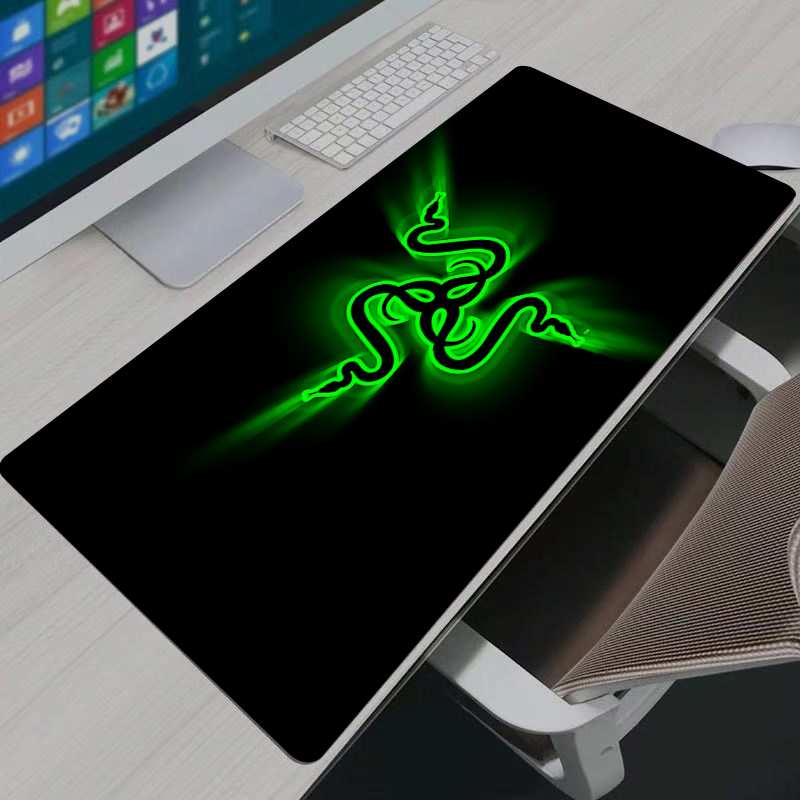Large Razer LOGO Mouse Pad Off - Gaming Accessories Razer avaliação e preço