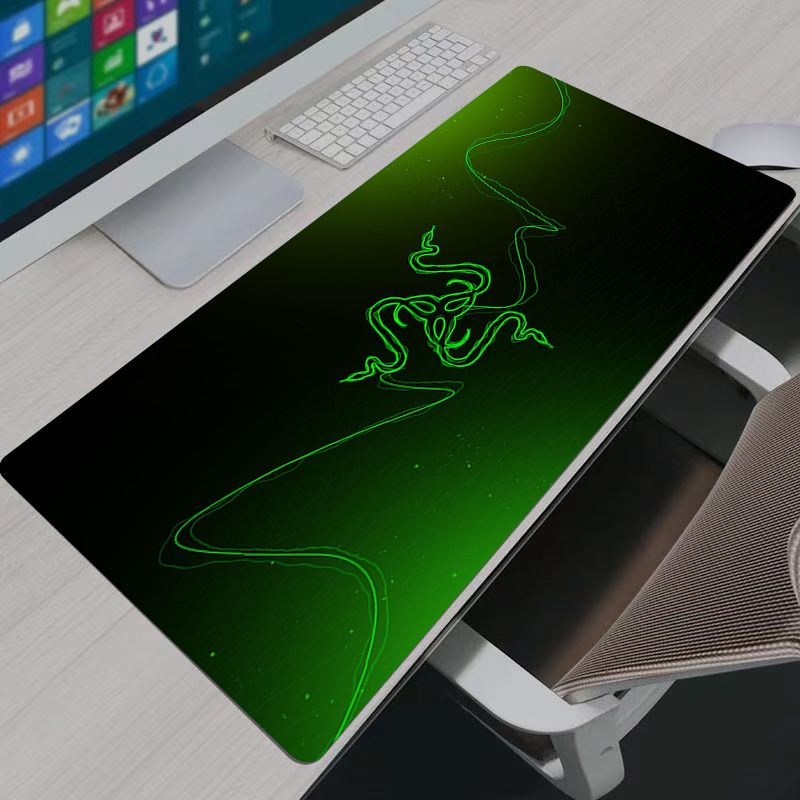 Large Razer LOGO Mouse Pad Off - Gaming Accessories Razer avaliação e preço