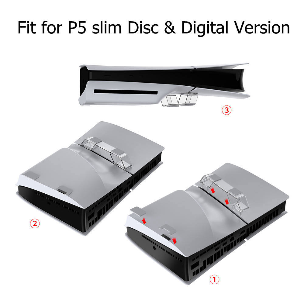 Horizontal Stand for PS5 Slim  - Gaming Handheld Accessories avaliação e preço