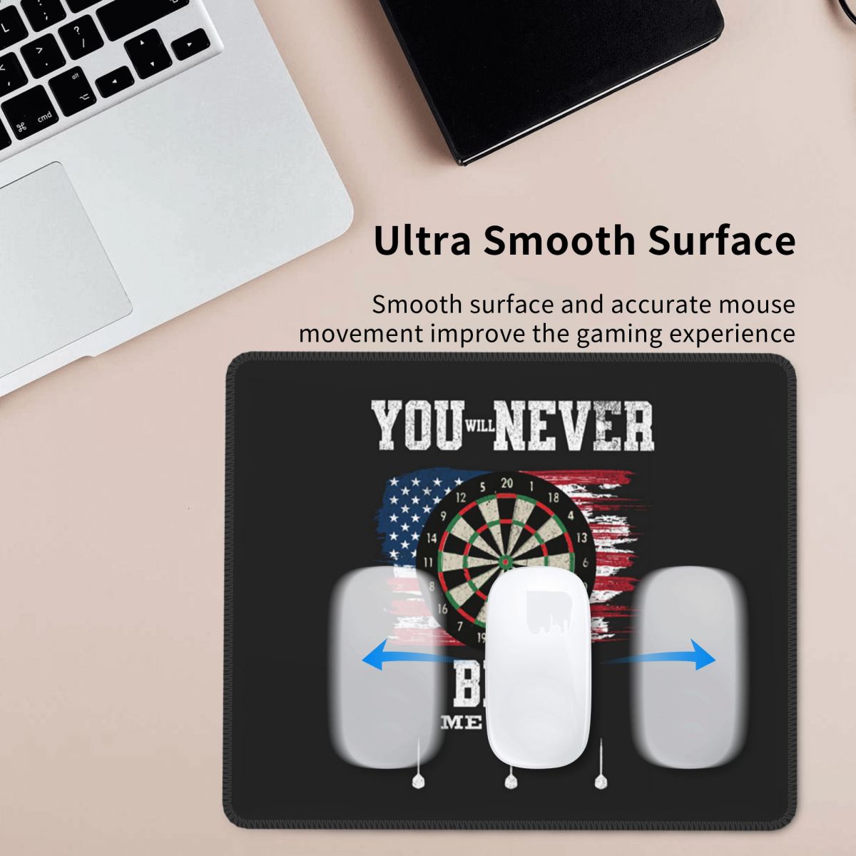 Multi-size Mouse Pad Dart Boar - Gaming Accessories Target avaliação e preço