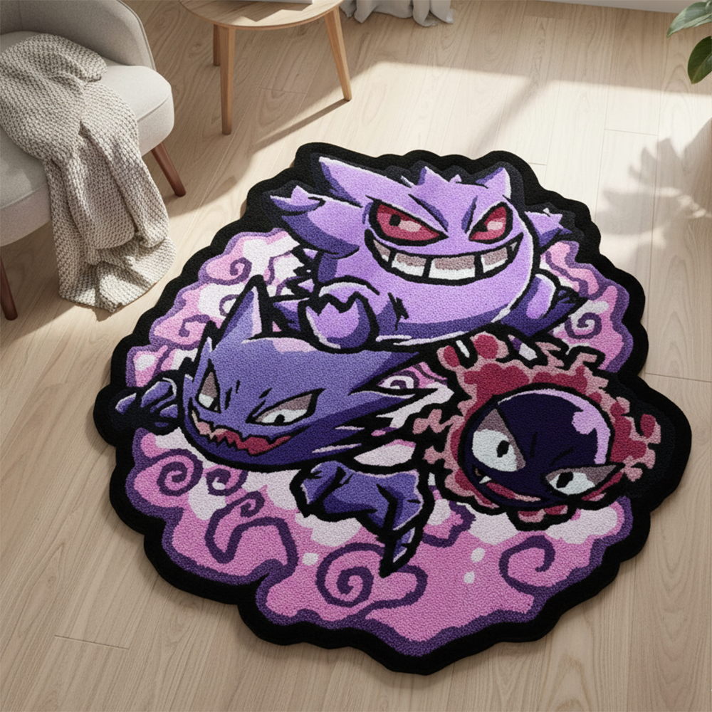 Anime Pokemon Rug, Gengar Haun - Accessories For Your Gaming Room avaliação e preço