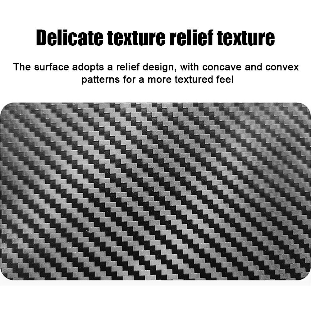 Carbon Fiber Patterned Sticker - Gaming Handheld Accessories avaliação e preço