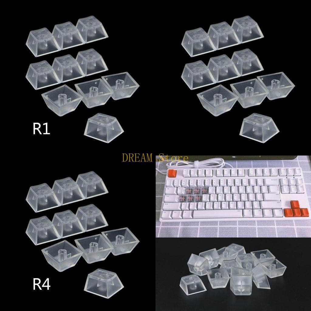 10Pcs Transparent ABS Universa - Gaming Accessories Best avaliação e preço