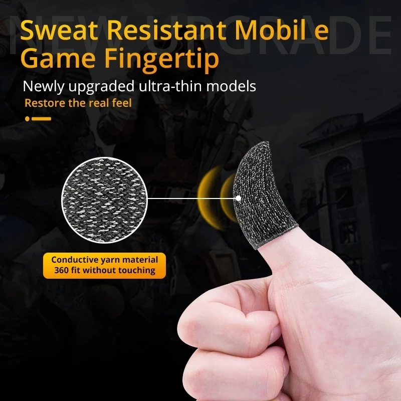 Gaming Finger Sleeve Breathabl - Gaming Accessories Mobile avaliação e preço