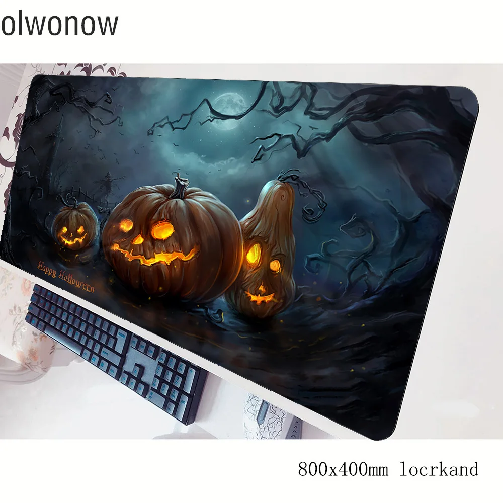 Halloween mousepad gamer large - Gaming Accessories Best avaliação e preço