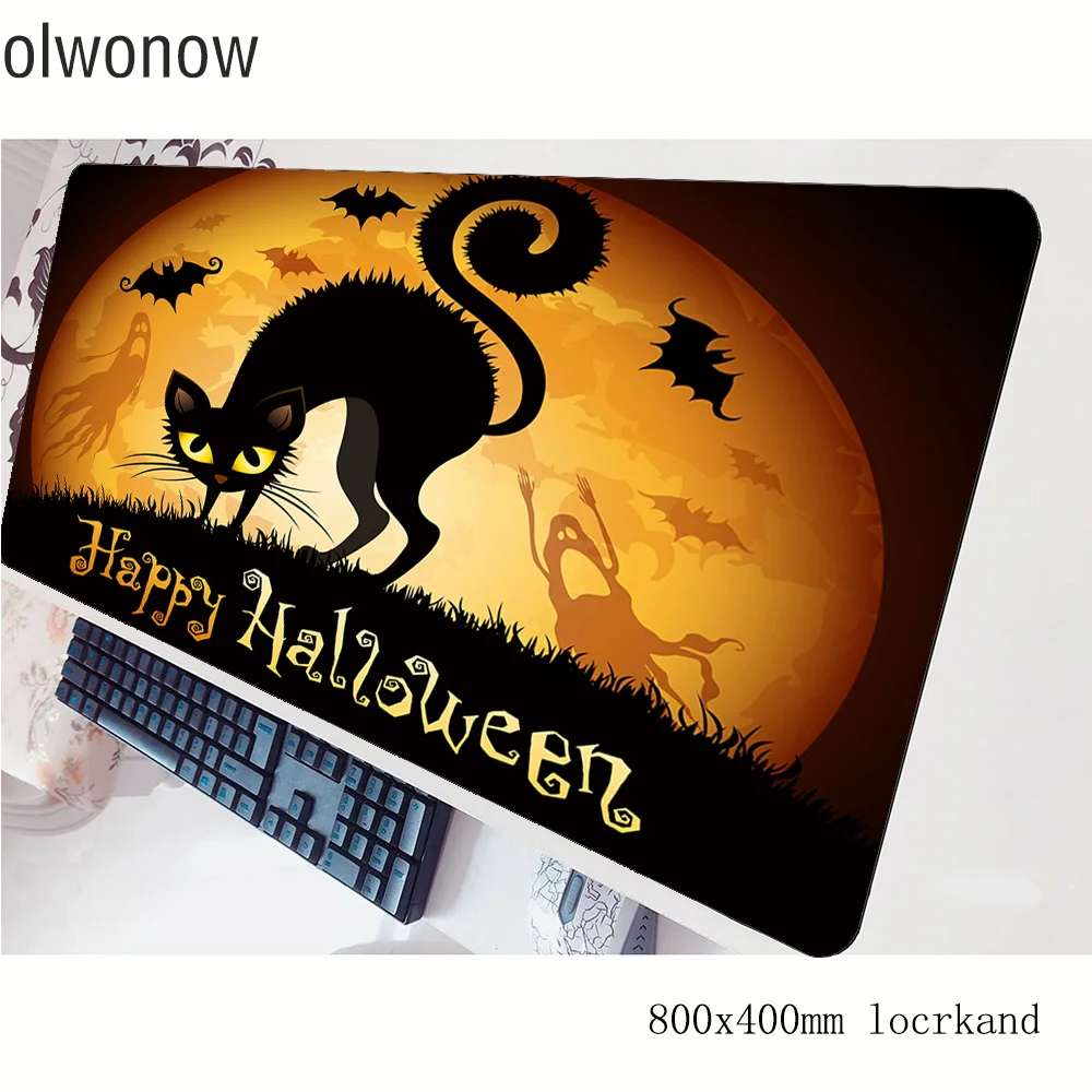 Halloween mousepad gamer large - Gaming Accessories Best avaliação e preço