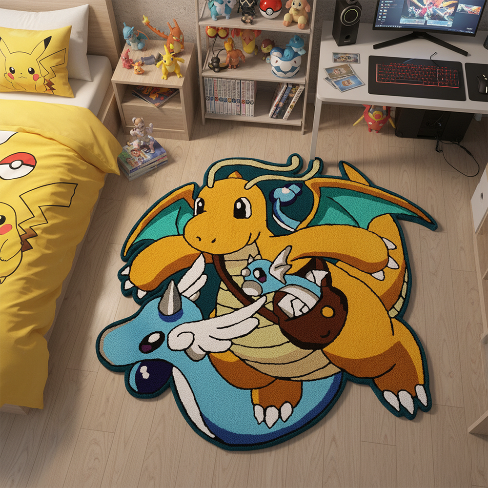 Cartoon Pokemon Blanket Dragon - Accessories For Your Gaming Room avaliação e preço