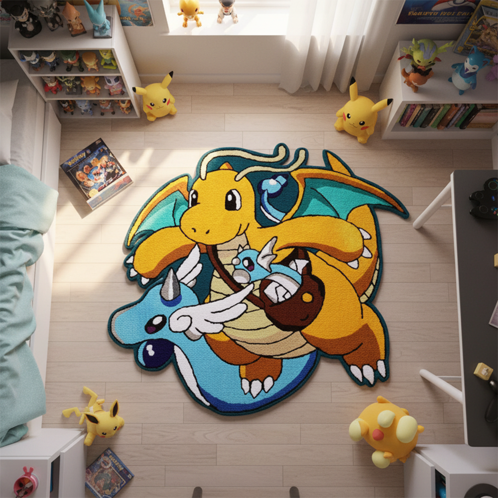 Cartoon Pokemon Blanket Dragon - Accessories For Your Gaming Room avaliação e preço